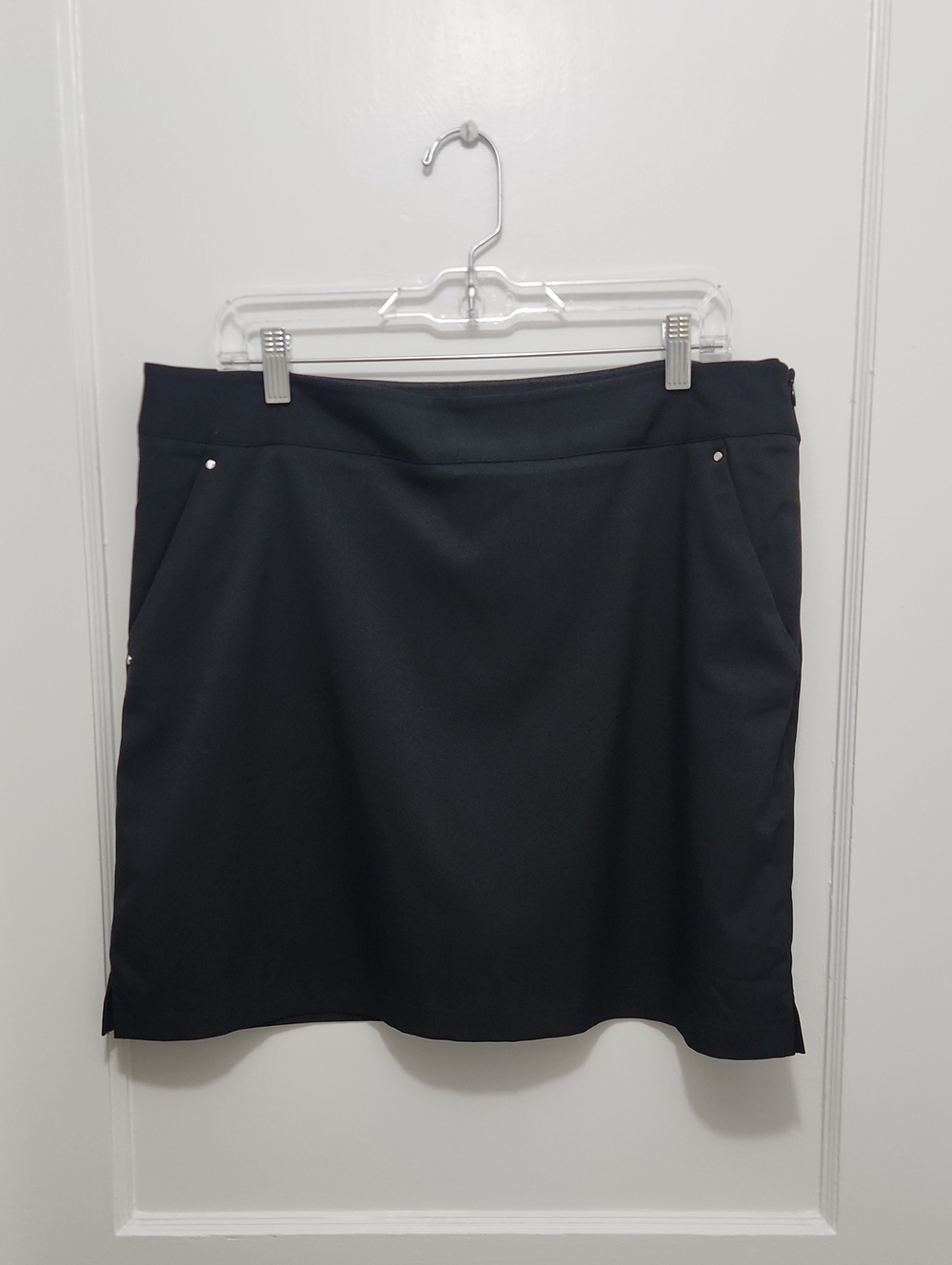 Greg Norman Black Golf Skort Size 12